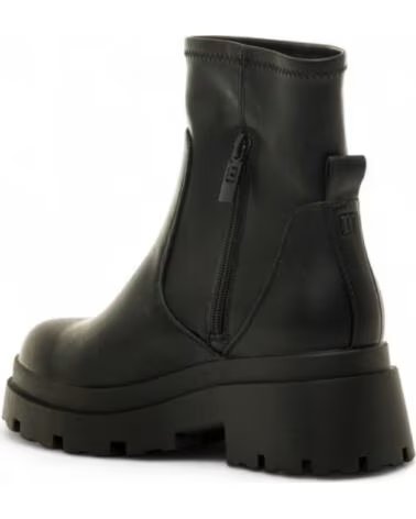 MTNG Botines Planos Mujer Mustang 54579 Negro NEGRO