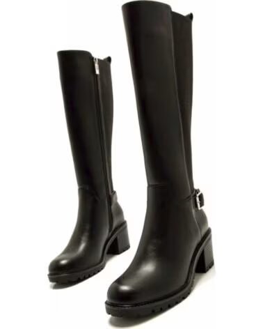 MTNG Botas De Tacon Mujer Mustang 55166 Negro NEGRO
