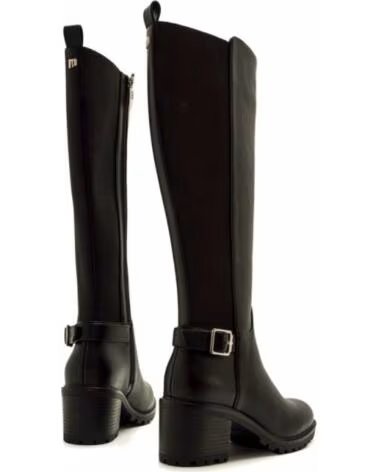 MTNG Botas De Tacon Mujer Mustang 55166 Negro NEGRO