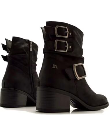 MTNG Botines De Tacon Mujer Mustang 54664 Negro NEGRO