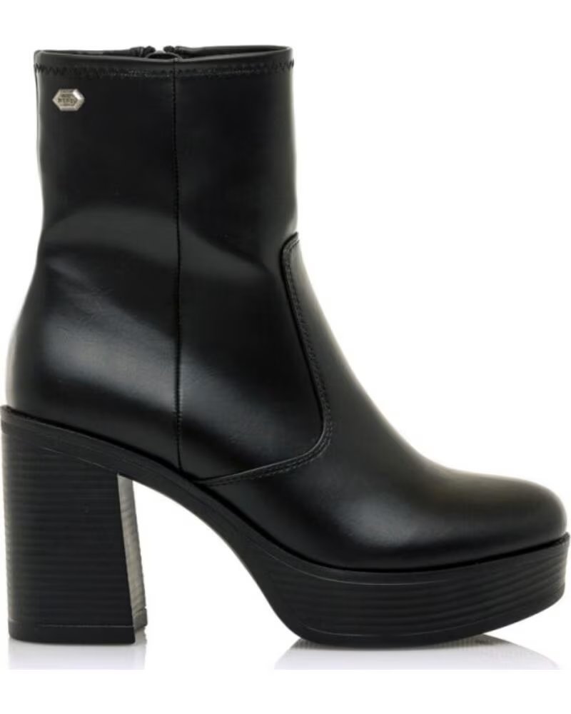 MTNG BOTINES MUSTANG 184-50531 EN NEGRO PARA MUJER C52095 - STRETXO NEGRO
