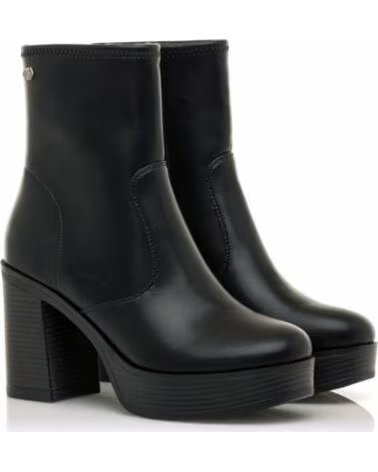 MTNG BOTINES MUSTANG 184-50531 EN NEGRO PARA MUJER C52095 - STRETXO NEGRO