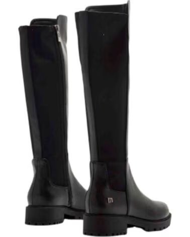 MTNG Botas Planas Mujer Mustang Campa Negro NEGRO