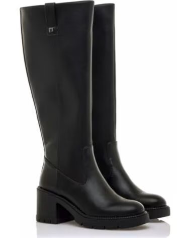 MTNG Botas De Tacon Mujer Mustang 55318 Negro NEGRO
