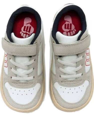 MTNG Zapatillas Mustang 49313 en beige para ninas BLANCO