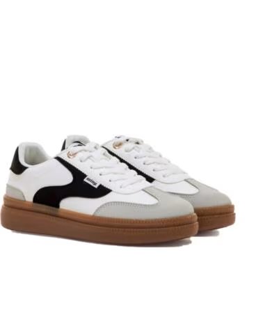 MTNG ZAPATILLAS 60956C58236 EN BLANCO PARA MUJER MURRI WHITE-BULLE BLACK