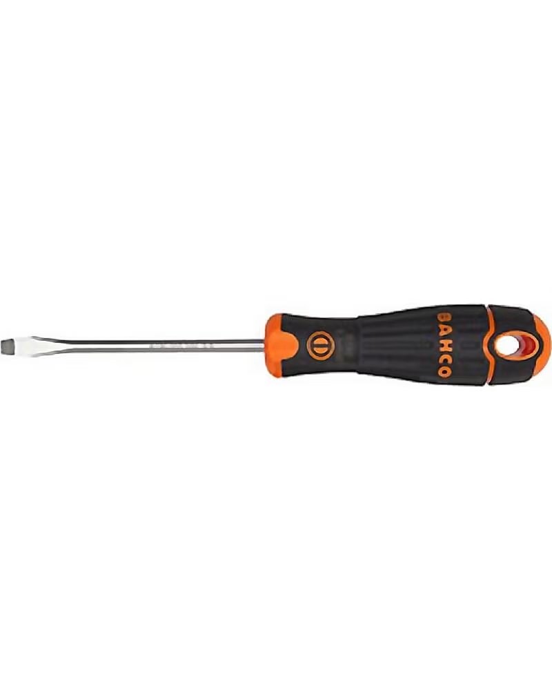 BAHCO DESTORNILLADOR PLANO ERGONÓMICO MULTICOLOR