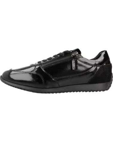 GEOX ZAPATILLAS MUJER MODELO D CALITHE COLOR NEGRO C9999