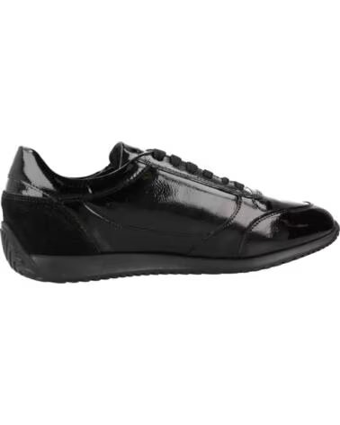 GEOX DAMEN SNEAKER MODELL D CALITHE FARBE SCHWARZ C9999