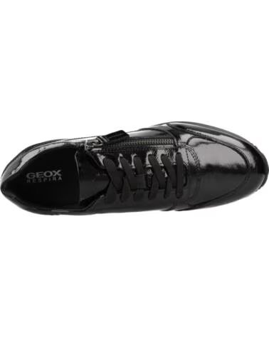 GEOX DAMEN SNEAKER MODELL D CALITHE FARBE SCHWARZ C9999