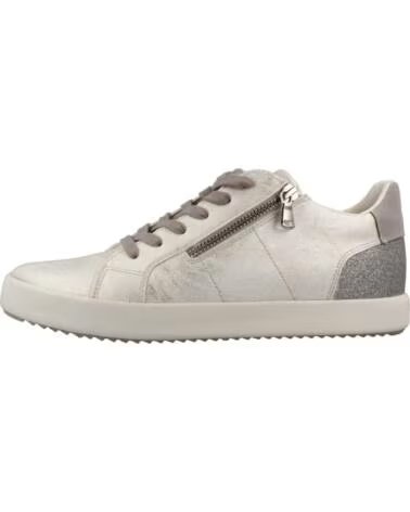 SNEAKER CASUAL GEOX D BLOMIEE C1007 ARGENTO C1007SILVER