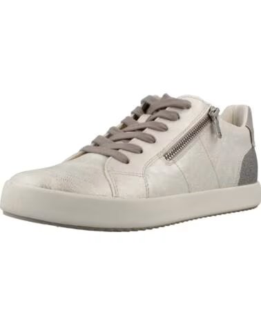 SNEAKER CASUAL GEOX D BLOMIEE C1007 ARGENTO C1007SILVER