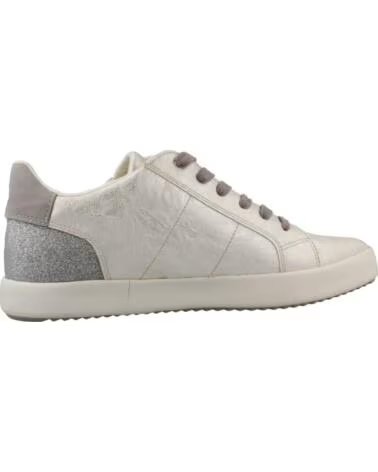 SNEAKER CASUAL GEOX D BLOMIEE C1007 ARGENTO C1007SILVER
