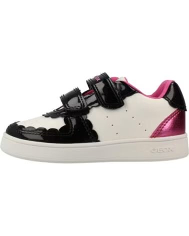 GEOX BASKETS ECLYPER GIRL BLANC C0404
