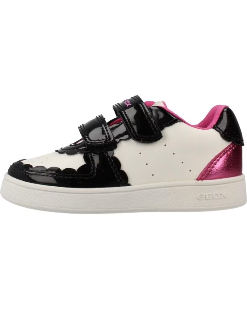 GEOX BASKETS ECLYPER GIRL BLANC C0404