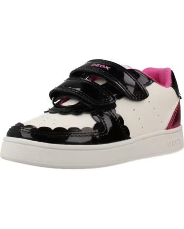 GEOX BASKETS ECLYPER GIRL BLANC C0404