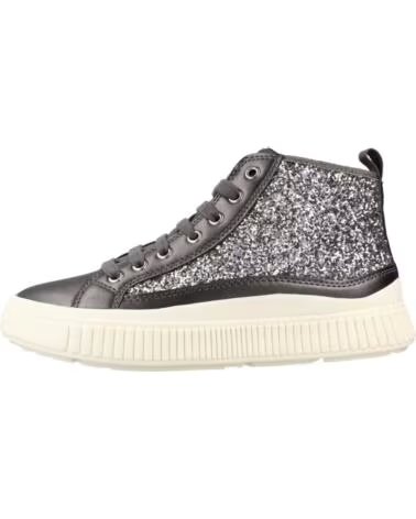 GEOX BOTAS J LAQUINNY GIRL GRIS C1009