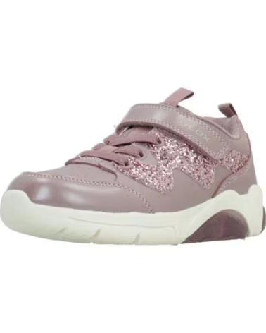 BASKETS GEOX MODÈLE J46M4D 054AJ EN ROSE C8014