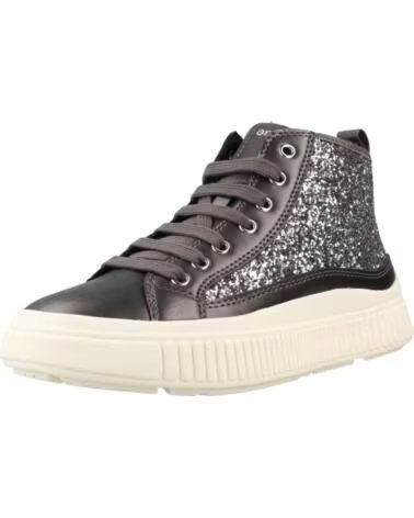 GEOX BOTAS J LAQUINNY GIRL GRIS C1009