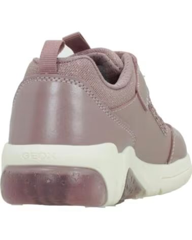 BASKETS GEOX MODÈLE J46M4D 054AJ EN ROSE C8014