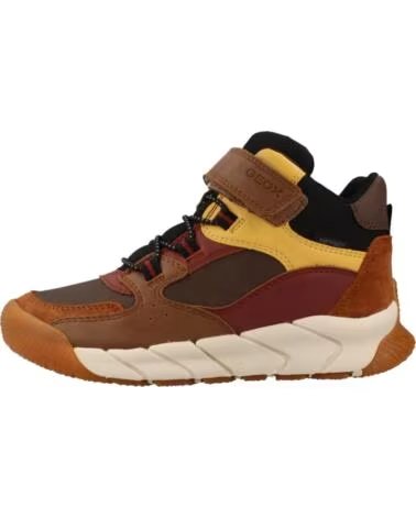 GEOX J FLEXYPER PRO BOY STIEFEL BRAUN C6FN6