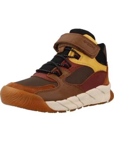 GEOX J FLEXYPER PRO BOY STIEFEL BRAUN C6FN6