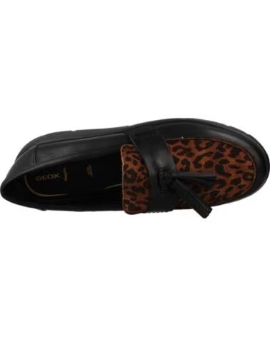 GEOX DAMEN SLIPPER MODELL D ARLARA FARBE ANIMAL PRINT C9209