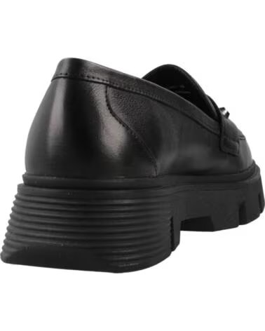 GEOX MOCASSINS MULHER MODELO D VILDE COR PRETO C9999