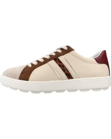 GEOX SNEAKER D SPHERICA ECUB 1 BEIGE C1SL6
