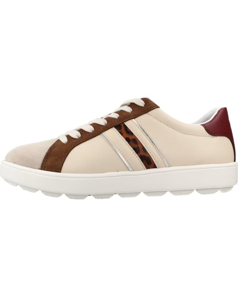 GEOX SNEAKER D SPHERICA ECUB 1 BEIGE C1SL6