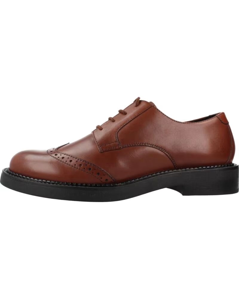 GEOX MEN DRESS SHOES MODEL D SERILDA BROWN C6002