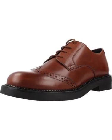GEOX MEN DRESS SHOES MODEL D SERILDA BROWN C6002
