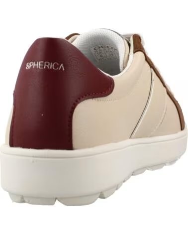 GEOX SNEAKER D SPHERICA ECUB 1 BEIGE C1SL6
