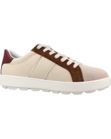 GEOX SNEAKER D SPHERICA ECUB 1 BEIGE C1SL6