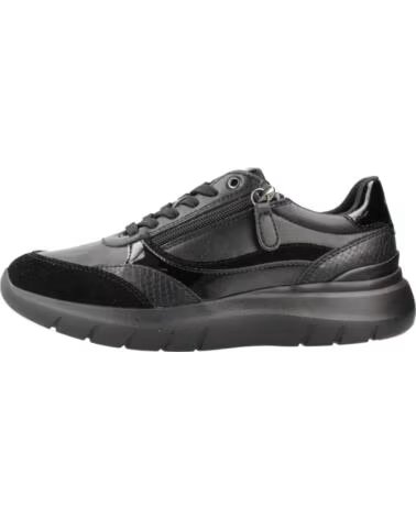 GEOX DAMEN SNEAKER D PLUMMERY SCHWARZ C9997