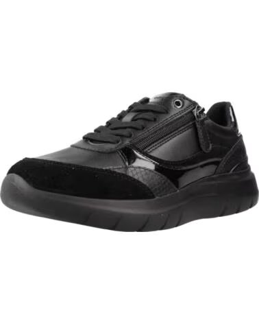 GEOX DAMEN SNEAKER D PLUMMERY SCHWARZ C9997