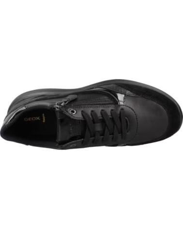 GEOX DAMEN SNEAKER D PLUMMERY SCHWARZ C9997