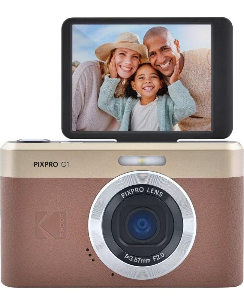 KODAK Camara Digital Pixpro C1- 13MP- Zoom Optico 4x- Marron