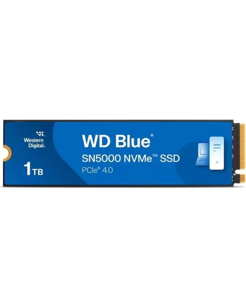 WESTERN DIGITAL Disco SSD WD Blue SN5000 1TB- M 2 2280 PCIe Gen4- Full Capacity