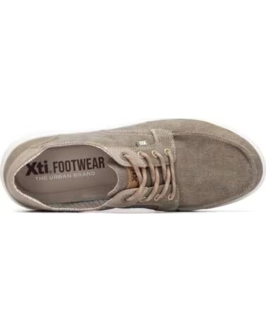 XTI Zapatillas lona hombre 145764 01 BEIG