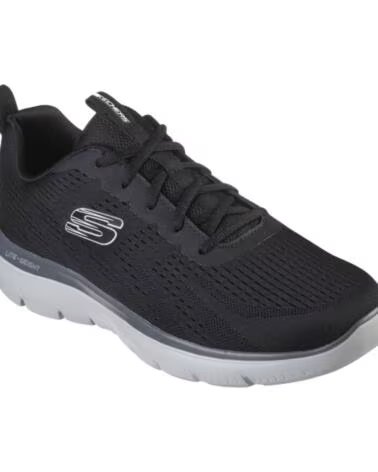 Inizio-SKECHERS-ZAPATILLAS-EN-MULTICOLOR-PARA-HOMBRE-BLACK-MESH-TAUPE-TRIM