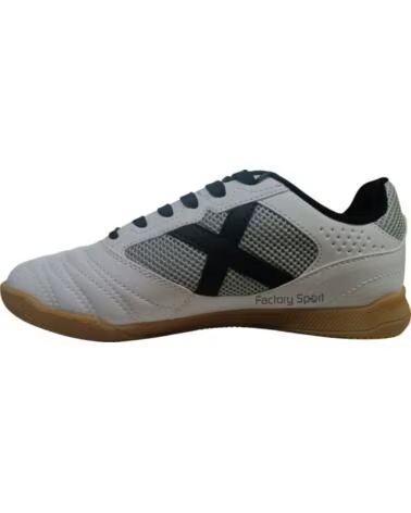 MUNICH DEBUT 11 HALLENFUSSBALLSCHUHE IN SCHWARZ, WEISS UND GRAU NEGR-BLAN