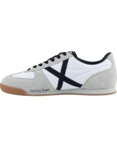 MUNICH SNEAKERS STEREO 10 DA UOMO BLAN-NEGR
