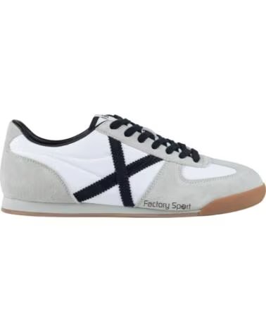 MUNICH SNEAKERS STEREO 10 DA UOMO BLAN-NEGR