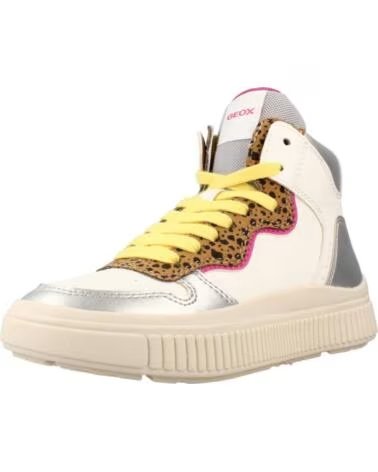 GEOX ZAPATILLAS J LAQUINNY GIRL BLANCO C0563