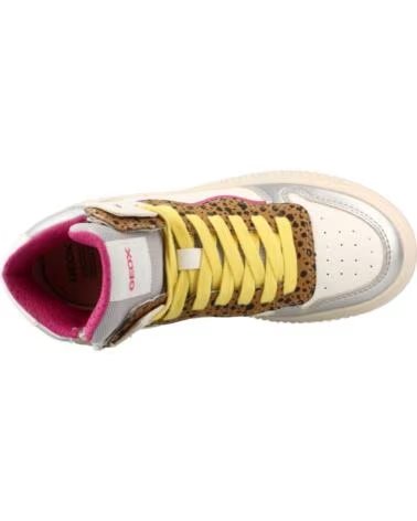 GEOX ZAPATILLAS J LAQUINNY GIRL BLANCO C0563