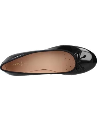 GEOX WOMEN FLATS D45WMA 06602 BLACK C9999