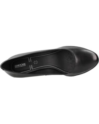 GEOX SCARPIN FEMININO MODELO D35TFA 000Y3 COR PRETO C9999