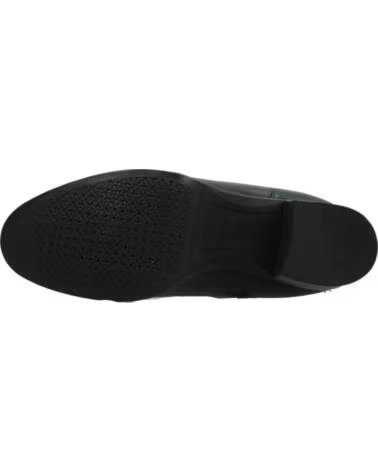 GEOX BOTTES EN CUIR FEMME D56FSB 00043 NOIR C9999
