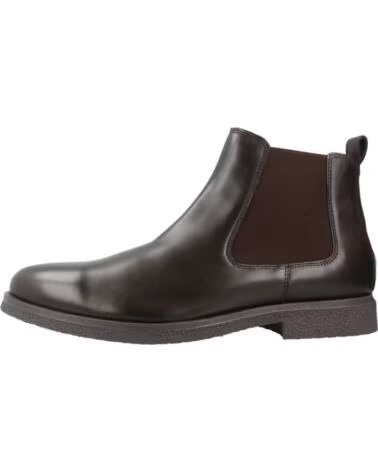 GEOX U CLAUDIO STIVALETTI CHELSEA IN PELLE DA UOMO U2658A 00043 C6009 MARRONE COFFEE